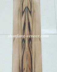 China Satin Walnut Smoked Veneer Satin Walnut Fumed Veneers Exotic Wood Veneers for Interior Design Architectural Panel supplier