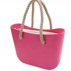 2016 Hot sweet style women Buy black grey  classic online |  Italian handbags EVA material silicone beach bag