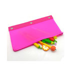 Soft Silicone Student Silicone Rubber Pencil Case Flat File Bag