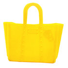 Travel Cosmetic Lady Women Rubber Beach Handbag Jelly Wholesale Silicone Handbag