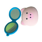 High Quality Silicone Cosmetic Mirror Fashion Wallet Mirror Purse for Promotion
