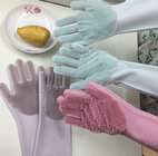 Food Grade Magic Washing Glove Silicone Cleaning Brush