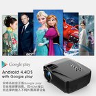 simplebeamer GP70UP Micro Wireless Projector 1200 lumens with Android 4.44 OS,wifi projector Bluetooth