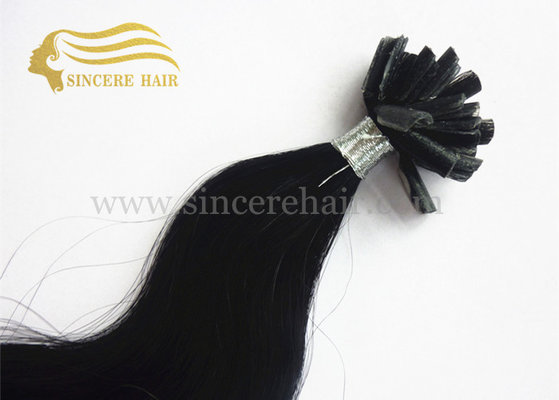 China Hot Selling 26 Inch Wave Hair Extensions, 65 CM Long Body Wave Black Fusion U Tip Remy Hair Extensions 1.0 G For Sale supplier