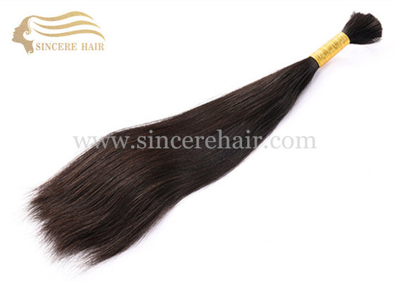 China Hot Sell 50 CM Virgin Human Hair Bulk for sale - 20 Inch Straight Bulk Human Hair Extensions For Sale supplier