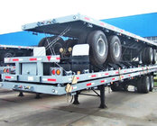 3 axles China flat bed trailer, 40FT China Container Trailer, China flatbed trailer