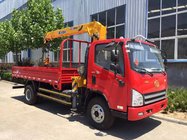 8-10 tons crane truck, lorry truck mounted crane, self-loading truck, self load truck