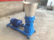300 flat die animal feed pellet machine mini wood sawdust pellet press machine 700kg per hour