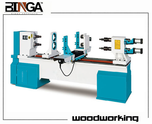 China Manufacturer of Double Spindle Double Knives CNC Woodworking Lathe Made in China supplier