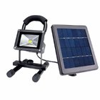 10W Waterproof Outdoor Ip65 Portable Rechargeable Solar Led Flood Light