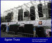 Layer truss, sound speaker truss, outdoor concert truss