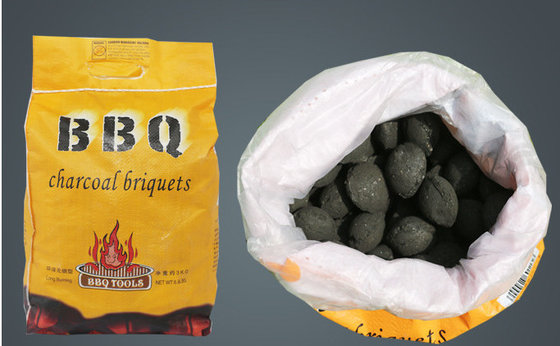 China Outdoor barbecue speed burning charcoal; family camping new 1KG flammable charcoal; paper bag barbecue carbon； supplier