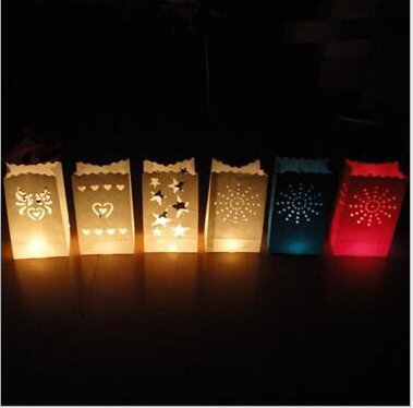 China Flame Retardant Candle Bags Hollow Candles Paper Bags Printable Hollow LOGO Environmental Testing Certification supplier