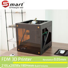 Wholesale desktop large FDM 3D printer, 3D printer machine with printing size 210*200*180mm