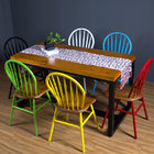 samshing vintage dinner chair \various colors plywood resturant chair\ resturant elegent peacock dinner chair\wood chair
