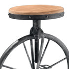 water resistant vintage bar stool and table\Rotro Coffe room stool
