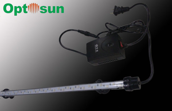 China 800mm 78pcs SMD5050 Aquarium LED Light Bar Warm White IP68 supplier