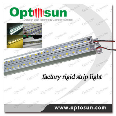 China LED Rigid Strip IP65 LED Cabinet Light Bar 72leds / m 12v CRI 80 supplier