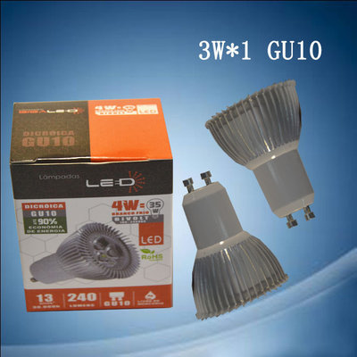 China High Lumen Brightest GU10 LED Spotlights Dimmable With 2 Years Warranty supplier