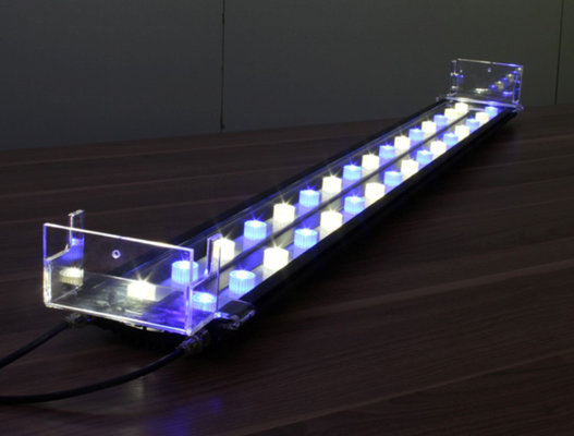 China 120W Blue / White Aquarium LED Light Bar 39leds For Fish Tank supplier