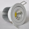 12W Dimmable LED Downlights IP44 Pure White For Conference / Meeting Rooms supplier