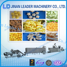 China Puffed snack food processing machine wheat puff making machine supplier
