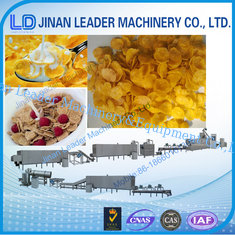 China Easy operation corn flakes twin screw extruder production process supplier