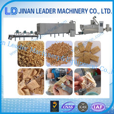 China Automatic textured soya protein vegetarian soya meat food extruder machine supplier