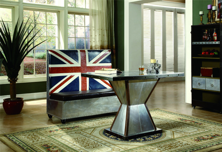Solid Wood Circular Dining Room Tables Set Furniture Strong Base Full Aluminium Sheet