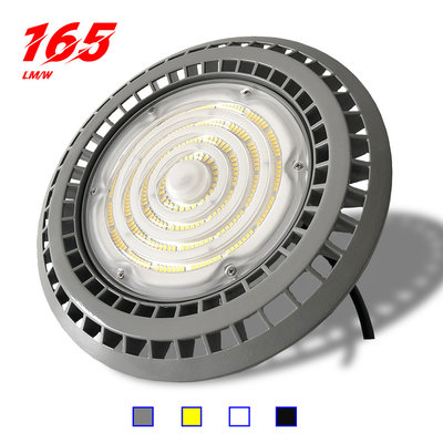 China 100w ufo led industrial high bay lighting fixture 100-277V die-casting aluminum alloy round warehouse lamp supplier