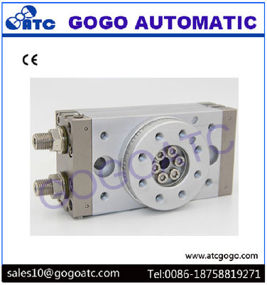 China Pneumatic Double Acting Actuator , Compact Pneumatic Cylinders With Internal Shock Absorber supplier