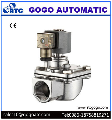 China MCF-25 G1&quot; ASCO right angle solenoid valve DC24V aluminum alloy SCG type pulse diaphragm valve supplier