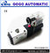 24VDC 3 Way Air Control Pneumatic Solenoid Valve With Port 1/4&quot; BSP Plug Type Red LED Light supplier