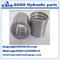 CNC Swage Quick Connect Hose Fittings with Zinc Plated Carbon Steel supplier