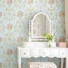 European style nonwoven sound proof floral 3D stereoscopic embossed interior wall paper wallpaper home decoration
