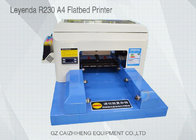 High - Tech Eco Solvent Small Flatbed Inkjet Printer A4 Computer Operation