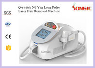 Long Pulse ND Yag Ipl Laser Hair Removal Machine 1064nm & 532nm Wavelength