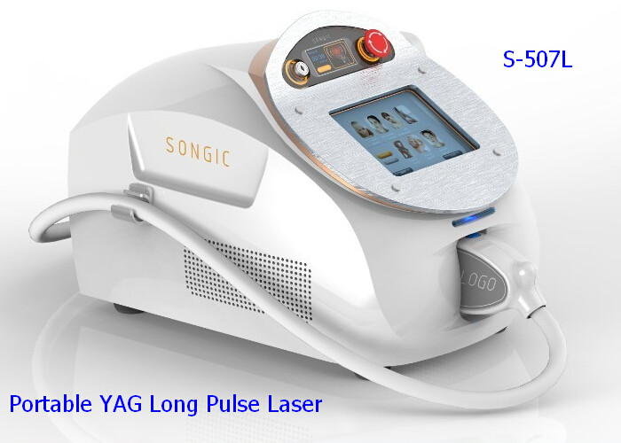 Nd Yag Long Pulse Laser Hair Removal Machine Permanent For Dark Skin Vein Removal