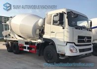 4M3 6 wheels carbon steel Dongfeng Concrete Mixer Truck with Italy pump for sale