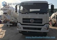 4M3 6 wheels carbon steel Dongfeng Concrete Mixer Truck with Italy pump for sale
