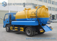 JAC RHD LHD 6000L Sewage Vacuum Truck With Pump 6000 L Water Tank Volume