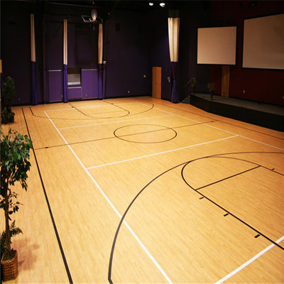 China Professional pvc sports flooring mat for basketball supplier