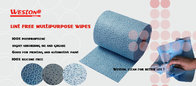Nonwoven wiper fabric of spunlaced non wovens wipes spun lace wypall X60 similar