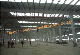 China steel structure building skylight prefab warehouse shed supplier