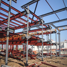 China Five Storey Steel Structure Building with Civil Wall from factory direct sale supplier