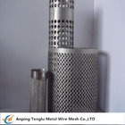 Wire Mesh Filter Tube|Flat Kintting Weave with Round Hole Shape