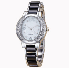 China High Quality Women Jewelry Watch with MOP  dial ,OEM stainless steel caseback  ladies wrist watch ,Fashion Wrist watch supplier