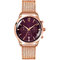 Stainless Steel  Multifunction wrist watch , Customized design Wrist Watch Women  Domed Sapphire Glass supplier