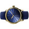 Leather Quartz Watch,Ladies genuine leather stainless steel analog watch, OEM fashion watch supplier