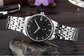 5ATM Waterproof Stainless Steel Men′s Watch OEM Fashion Wrist Watch for Men supplier